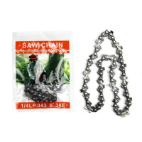 Ланцюг для АКБ гілкоріза з шиною 15 см 1/4 крок 36 ланок паз 1.1 мм